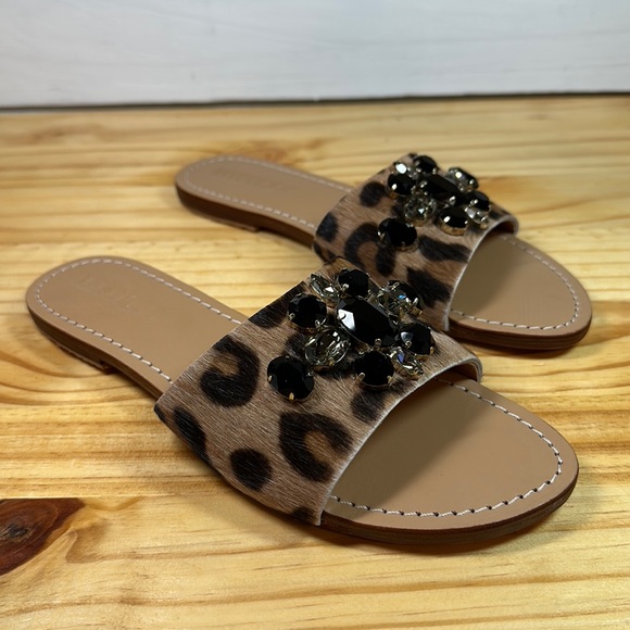 Mystic Shoes - Mystique “Brand New” Jeweled Cheetah Print Beautiful Sandals! Must See Sandals!!